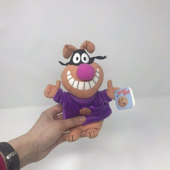 Breakfast Buddies Cookie Crisp Chip Hound Dog Beanie Baby Plush Stuffed Animal - Picture 1 of 5